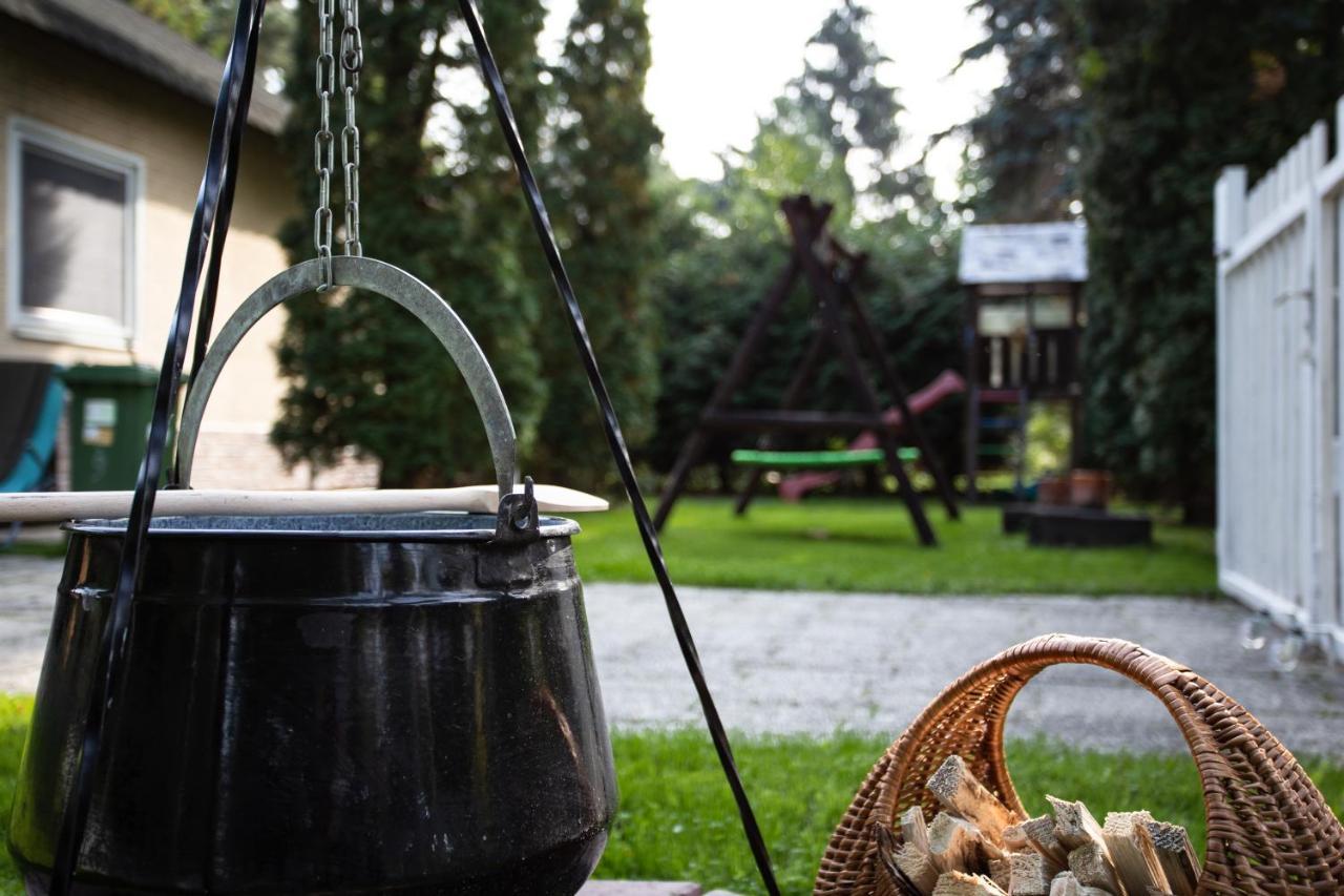 Dunakanyar, Szentendrei Sziget Szamoca Vendeghaz Horany Telen Nyaron Szigetmonostor Buitenkant foto